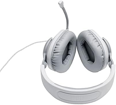 JBL Quantum 100 Kablolu Kulak Üstü Oyun Kulaklıkları-Beyaz