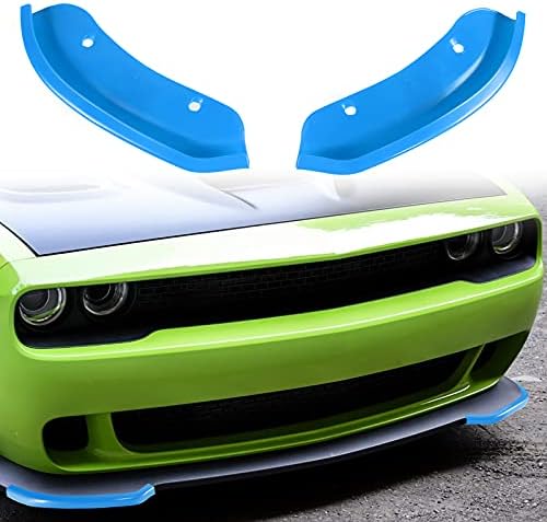 AUXMART Ön Tampon Dudak Splitter Koruyucu Değiştirme ıçin Dodge Challenger SRT Hellcat 2015-2021, Geniş Vücut için Değil (2