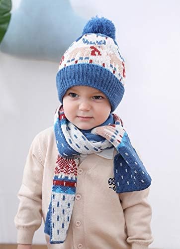 LHTHZHY Bebek Kız Erkek Kış Bere Şapka, Bebek Bebek Yürüyor Sıcak Örme şapkalar, çocuk Kış Şapka Küçük Erkek Kız için