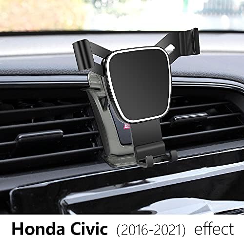 LUNQIN Araba telefon tutucu ıçin -2021 Honda Civic Oto Aksesuarları Navigasyon Braketi Iç Dekorasyon Cep Cep Telefonu Montaj