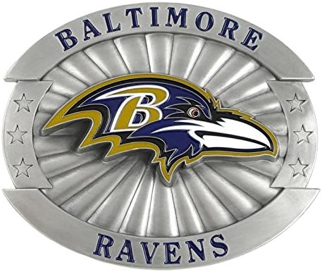 Siskiyou NFL Baltimore Ravens Büyük Boy Toka, Metal, X-Large