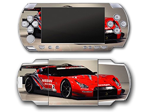 Nissan Skyline GTR Yarış Arabası Video Oyunu Vinil Çıkartması Cilt Sticker Kapak Sony PSP Playstation Taşınabilir Orijinal