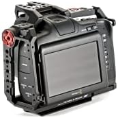 Tiltaing kamera kafesi için BMPCC 6 K Pro Tam Kiti TA-T11-FCC-B Blackmagic Cep Sineması Kamera Rig (Tam Kiti Siyah)