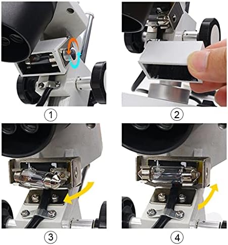 SNGFD Binoküler Stereo Mikroskop Endüstriyel Stereo Mikroskop Üst LED Aydınlatma Cep Telefonu PCB Lehimleme Onarım Aracı (Renk: