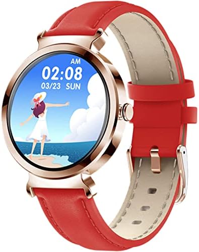 VVPONMEIQS akıllı saat Kadınlar için 1.3 Dokunmatik Ekran Smartwatch Spor Izci nabız monitörü ile Su Geçirmez IP67 Spor Izci