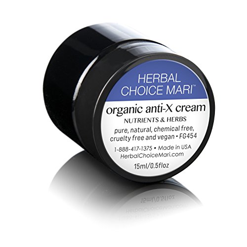 Herbal Choice Mari tarafından Organik Anti - X (Kırışıklık Karşıtı) Krem (0.5 Floz Kavanoz) - Toksik Sentetik Kimyasallar Yok-TSA