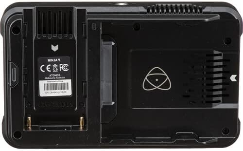 Atomos Ninja V 4Kp60 10bit HDR Günışığı Görüntülenebilir 1000nit Taşınabilir Monitör/Kaydedici ile Atomos Angelbird Atom X