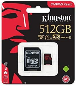 Profesyonel microSDXC 512GB, SanFlash ve Kingston tarafından Özel olarak Doğrulanmış Samsung Galaxy A9Card için çalışır. (80