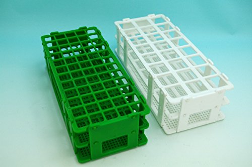 Beyondsupply-lab Plastik test tüpü rafı 24 tüpler Φ25mm (beyaz)yeni