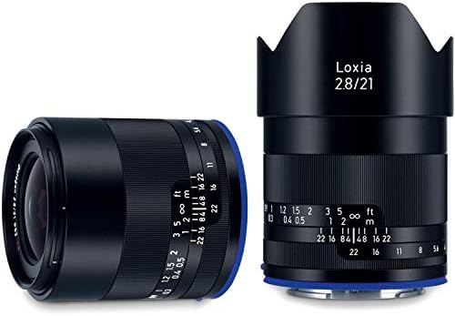 Sony E Dağı için Zeiss Loxia 21mm f/2.8 Lens, Siyah