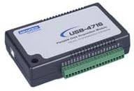 ADVANTECH USB-4716-AE Veri Toplama (DAQ) ve İletişim, USB G / Ç Modülü, 200KS / s, 16 ch,16 bit Çok İşlevli USB Veri Toplama