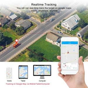 Araçlar için GPS İzci, 4G Gerçek Zamanlı Araba GPS İzci Anti Hırsızlık Takip Cihazı Uzun Süre Bekleme GPS Bulucu ile Geofence