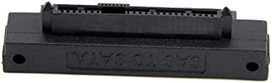 Konnektörler Zihan Sağ Açılı 90 Derece SFF-8482 SAS 22 Pin 7 Pin + 15 Pin SATA Sabit Disk Sürücüsü Raıd Adaptörü - (Kablo Uzunluğu: