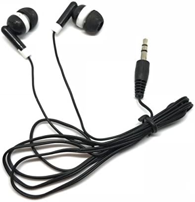 TFD malzemeleri Toptan toplu kulaklık kulaklık 550 paketi için iPhone, Android, MP3 Çalar-Siyah