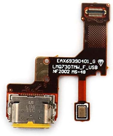Nother USB şarj aleti şarj portu yuva konnektörü Şerit Flex Kablo Mikrofon Kurulu Değiştirme LG STYLO 6 ile Uyumlu Q730 LMQ730TM