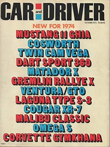 Otomobil ve Sürücü Dergisi, Ekim 1973 (Cilt 19, No. 4)