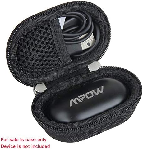 Mpow M30 Kulak İçi Bluetooth Kulaklıklar için Hermitshell Sert Seyahat Çantası