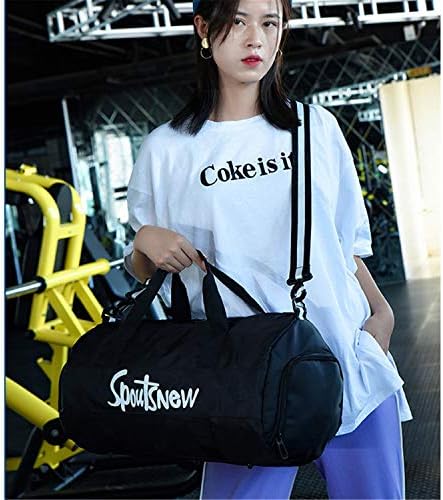 Andongnywell Kadın Spor spor çanta ile ıslak Cep ve ayakkabı Bölmesi egzersiz spor çantası Erkekler için Gecede seyahat çantası