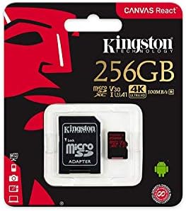 Profesyonel microSDXC 256GB, SanFlash ve Kingston tarafından Özel olarak Doğrulanmış Samsung Galaxy S20 FECard için çalışır.