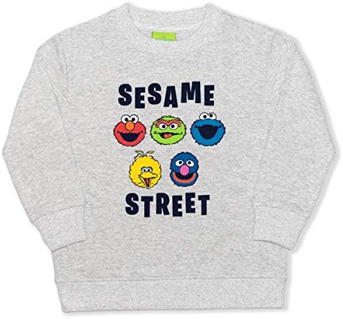Susam Sokağı Erkek Çocuk 2'li Sweatshirt ve Tişört Seti