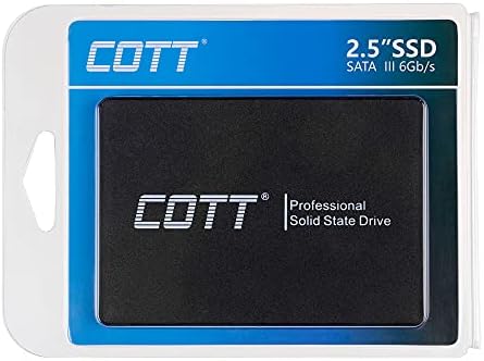 COTT 2 TB 3D NAND SSD SATA III 6 Gb / s - Katı Hal Sürücüsü-560 MB / s'ye kadar, SATA 2.5/7mm İnç, Dahili SSD-CSSDST32