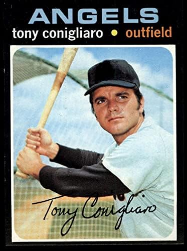 1971 Topps 105 Tony Conigliaro Los Angeles Melekler (Beyzbol Kartı) NM / MT Melekler
