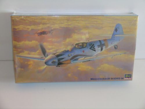 Hasegawa Alman WW II Messerschmitt Bf 109G-14 Plastik Model Seti