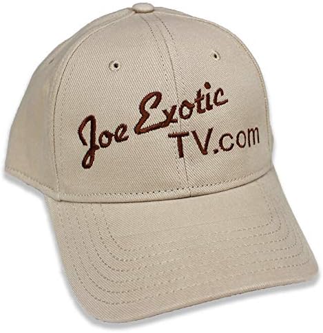 Joe Egzotik TV.com Kaplan Kral beyzbol şapkası Haki