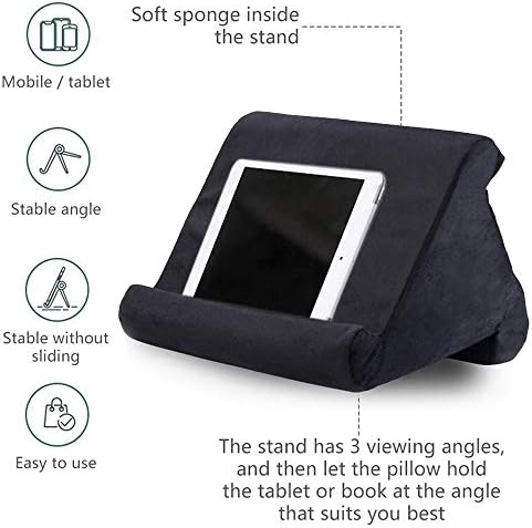 Çok Açılı Tablet Tutucu 3 Görüş Açısı Ayarlanabilir Yatak için Yastık İpad Standı Tutucu iPad ile uyumlu Pro 9.7 iPad Mini