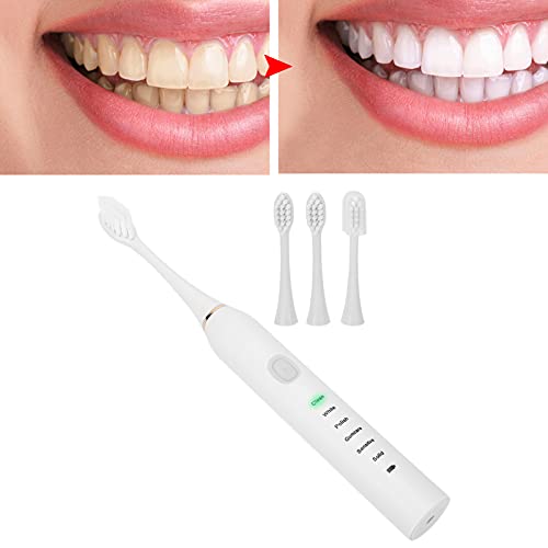 Diş Fırçası, Şarj Edilebilir Diş Fırçası Kolay Dokunuş Dolaşımını Teşvik Aile için Güzellik Salonu için Kullanımı Kolay (beyaz,