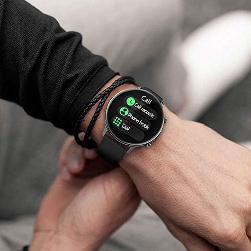 Akıllı Spor İzle 1.28-inç Dokunmatik Smartwatches Kalp Hızı Kan Basıncı İzleme Çok Spor Modu Bilimsel Uyku Sedanter Hatırlatma