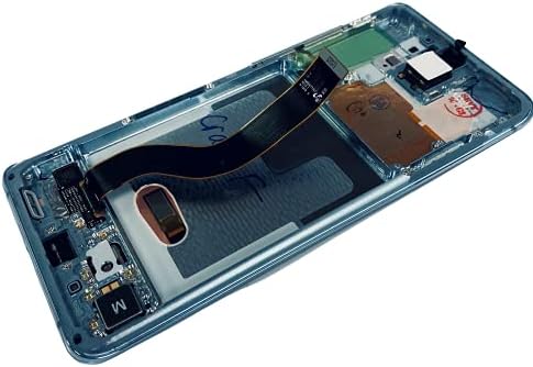 Dokunmatik Ekran Digitizer AMOLED Çerçeve Meclisi Samsung Galaxy S20 Artı-GV + - Bulut Mavi