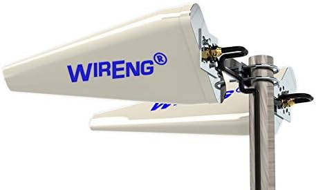Amıt IOG761-0TV21 için WideAnt2-Lite Gerçek MIMO Çift Anten Yüksek Verimli Tamamen Kapalı Yüksek Kazançlı Geniş Bant ±45° Polarizasyonlar