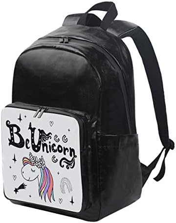 Mr. Parlak Sevimli Unicorn Sırt Çantası Erkek Kız Çanta Bookbag ıçin 2061100