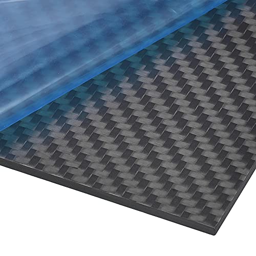 uxcell Karbon Fiber Plaka Paneli Levhalar 250mm x 100mm x 2mm Karbon Fiber Kurulu (Dimi Mat)