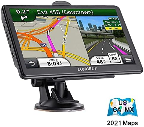 7 inç GPS Navigasyon için Araba Kamyon GPS Büyük Dokunmatik Kamyon GPS Araç GPS Navigasyon Sistemi ile POI Hız Kamera Uyarı
