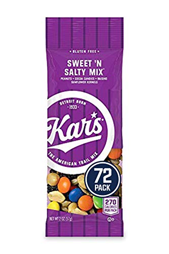 Kar's Nuts Original Sweet ‘N Salty Trail Mix, Glutensiz Atıştırmalıklar, 2 Ons, 72 Paket