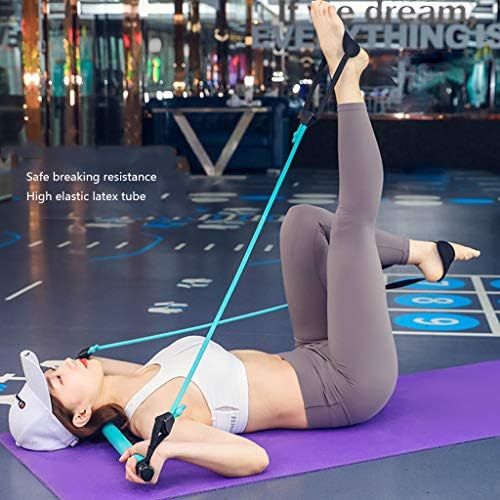 çekme halatı Taşınabilir Pilates Sopa Yoga Pilates Bar Seti Ev jimnastik salonu egzersiz çubuğu Ayarlanabilir Direnç Bandı,