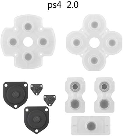 Sara-u JDS-001 011 Pad İletken Silikon Kauçuk Pedler Playstation 4 PS4 Denetleyicisi İçin Uyumlu