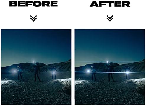 Creator FX Anamorfake Mavi Çizgi Özel Efektler Lens Filtresi | Anamorfik ışık parlama Etkisi Filtresi Kamera Lensi (77mm)