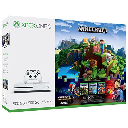 Xbox One S 500GB Konsolu-Minecraft Komple Macera Paketi [Durduruldu]