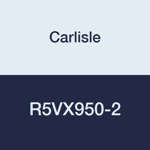Carlisle R5VX950-2 Kauçuk Güç Kama Dişli Bant Bantlı Kemer, 2 Bant, 5/8 Genişlik, 17/32 Kalınlık, 93.1 Uzunluk