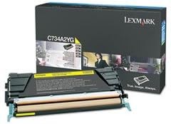 Lexmark Uyumlu C73X / X73X Sarı Toner Kartuşu (6000 Sayfa Verimi) (C734A4YG)