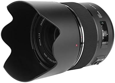 YUANJS Orta Telefoto Lens, 85mm F1. 8 A-F Otomatik Odaklama Orta Telefoto Tam Çerçeve Lens için E-F Dağı DSLR Kamera