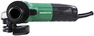 Metabo HPT Açılı Taşlama Makinesi, 4-1 / 2-İnç, 5.1-Amp Motor, Küçük Kavrama Çapı, 4 Lbs (G12SS2)