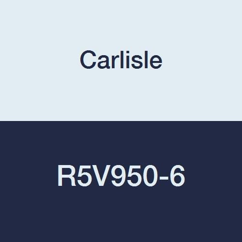 Carlisle R5V950-6 Kauçuk Kama Bantlı Sarılı Kalıplı Bantlı Kayışlar, 101.1 Uzunluk, 5/8 Genişlik, 7/8 Kalınlık, 7.2 lb.