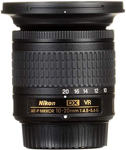 Nikon AF-P DX NIKKOR 10-20mm f / 4.5-5.6 G VR Objektif (20067) - (Yenilendi)