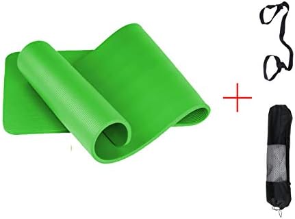 ITTA X-large Kaymaz Yoga Paspaslar Tüm Amaçlı Ekstra Kalın 3/5-İnç Yüksek Yoğunluklu Anti-Gözyaşı Egzersiz Yoga Mat ile Taşıma