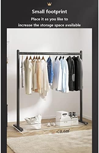 QWERTYUKJ giysi rayı Ağır Metal giysi rafı Bağlantısız elbise askısı Ceket kurutma rafı Yatak Odası Ofis Entryway Montajı kolay
