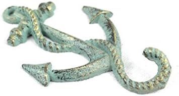 Hampton Denizcilik Dökme Demir Çapa Kancası, 5, Antik Bronz